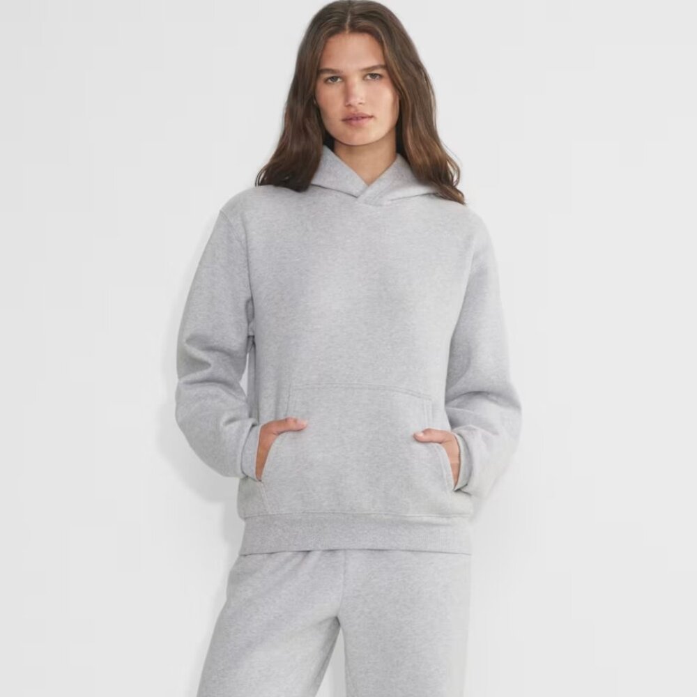 Artizia TNA Sweatfleece Cozy Fleece Perfect Hoodie 🤍🩶 Heather Chrome Grey